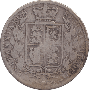 1883 HALF CROWN ( NF ) - HALF FARTHING - Cambridgeshire Coins