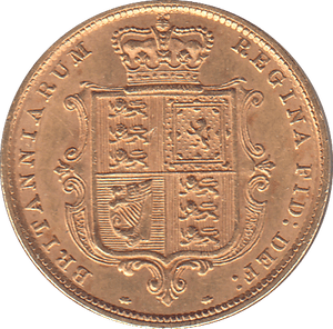 1883 HALF SOVEREIGN ( EF ) - HALF SOVEREIGN - Cambridgeshire Coins