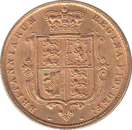 1883 HALF SOVEREIGN ( EF ) - HALF SOVEREIGN - Cambridgeshire Coins