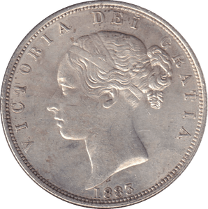 1883 HALFCROWN ( AUNC ) - HALFCROWN - Cambridgeshire Coins