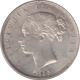 1883 HALFCROWN ( AUNC ) - HALFCROWN - Cambridgeshire Coins