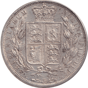 1883 HALFCROWN ( AUNC ) - HALFCROWN - Cambridgeshire Coins