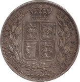 1883 HALFCROWN ( EF ) - HALFCROWN - Cambridgeshire Coins