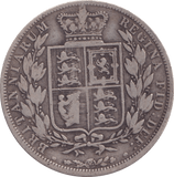 1883 HALFCROWN ( F ) - Halfcrown - Cambridgeshire Coins