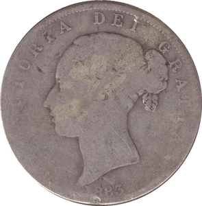 1883 HALFCROWN ( FAIR ) 6 - HALFCROWN - Cambridgeshire Coins