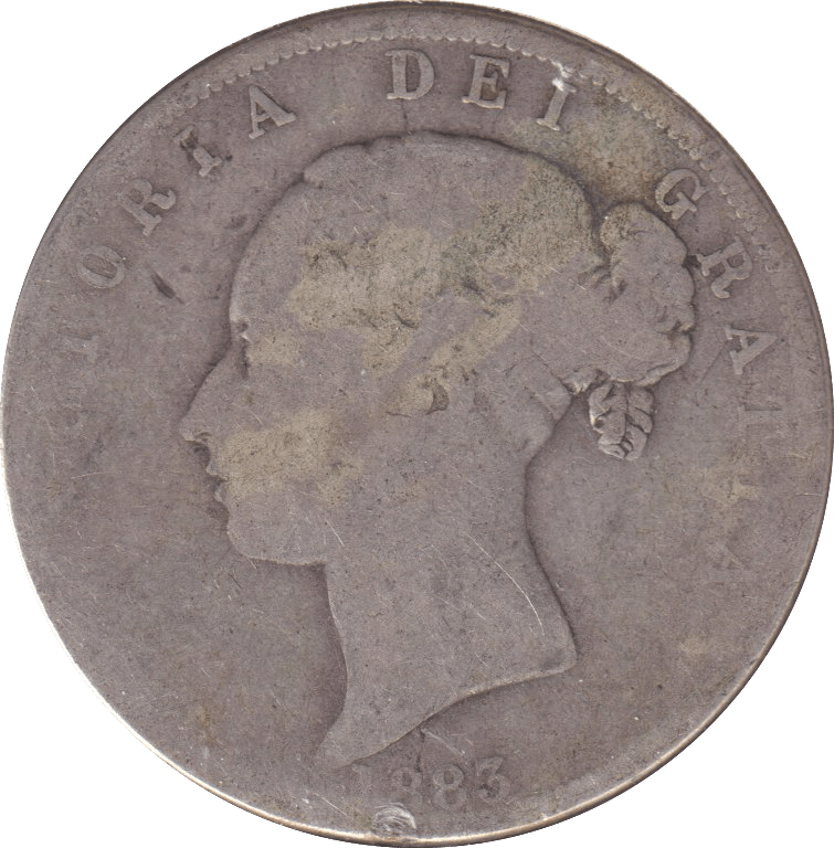 1883 HALFCROWN ( FAIR ) 6 - HALFCROWN - Cambridgeshire Coins