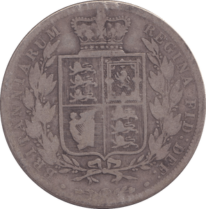 1883 HALFCROWN ( FAIR ) 6 - HALFCROWN - Cambridgeshire Coins