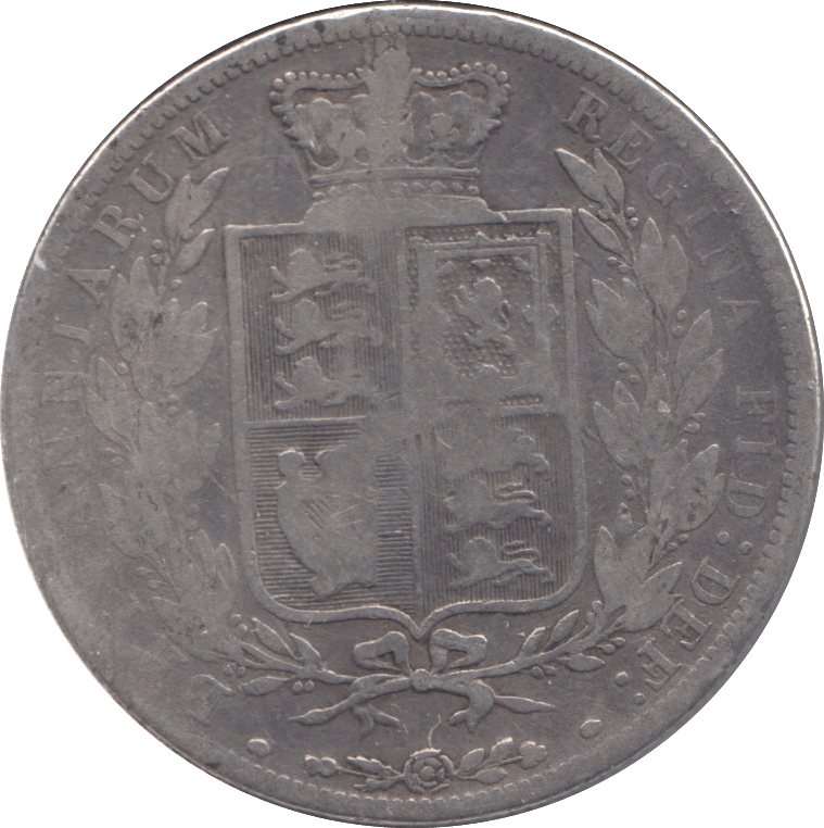 1883 HALFCROWN ( FAIR ) - Halfcrown - Cambridgeshire Coins