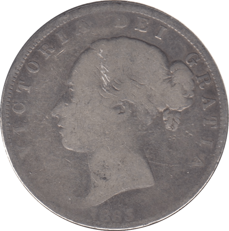 1883 HALFCROWN ( FAIR ) - Halfcrown - Cambridgeshire Coins