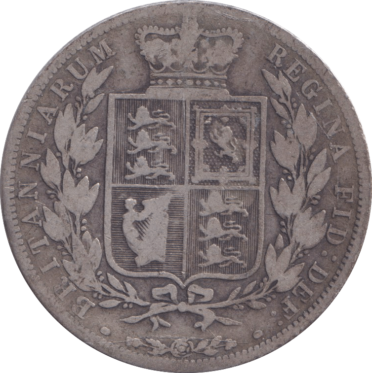 1883 HALFCROWN ( FINE ) - HALFCROWN - Cambridgeshire Coins