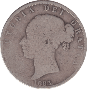 1883 HALFCROWN ( FINE ) - HALFCROWN - Cambridgeshire Coins