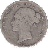 1883 HALFCROWN ( FINE ) - HALFCROWN - Cambridgeshire Coins