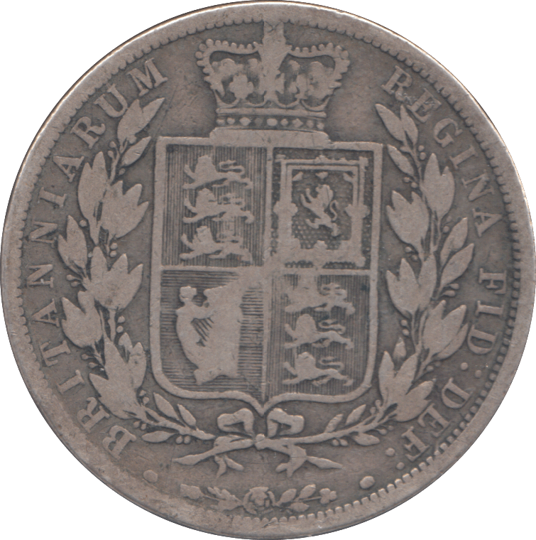 1883 HALFCROWN ( FINE ) - HALFCROWN - Cambridgeshire Coins