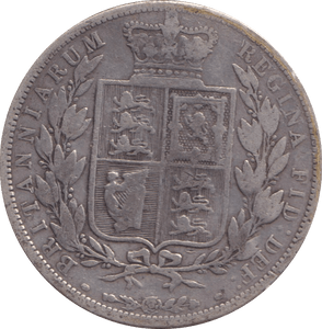1883 HALFCROWN ( FINE ) - HALFCROWN - Cambridgeshire Coins