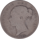 1883 HALFCROWN ( FINE ) - HALFCROWN - Cambridgeshire Coins