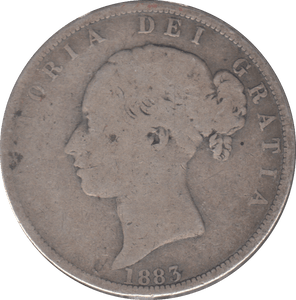 1883 HALFCROWN ( FINE ) - HALFCROWN - Cambridgeshire Coins