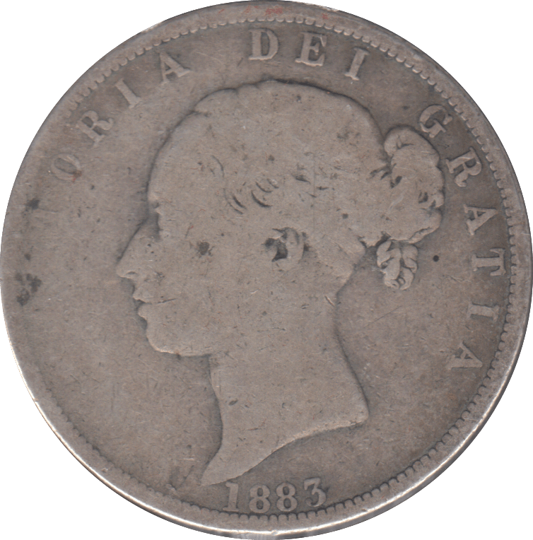 1883 HALFCROWN ( FINE ) - HALFCROWN - Cambridgeshire Coins