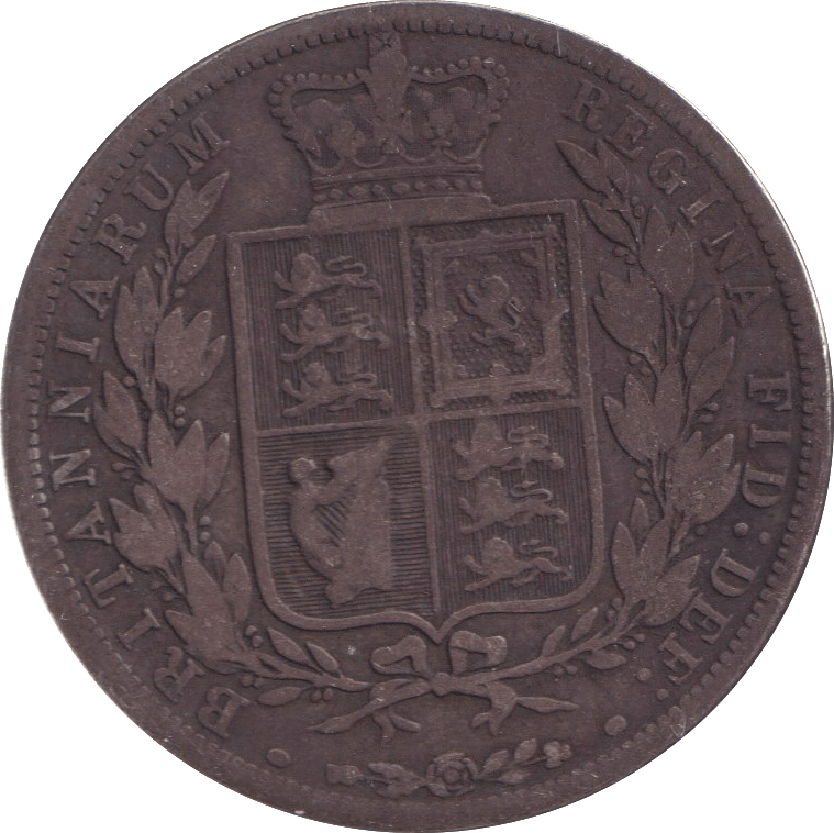 1883 HALFCROWN ( FINE ) - HALFCROWN - Cambridgeshire Coins