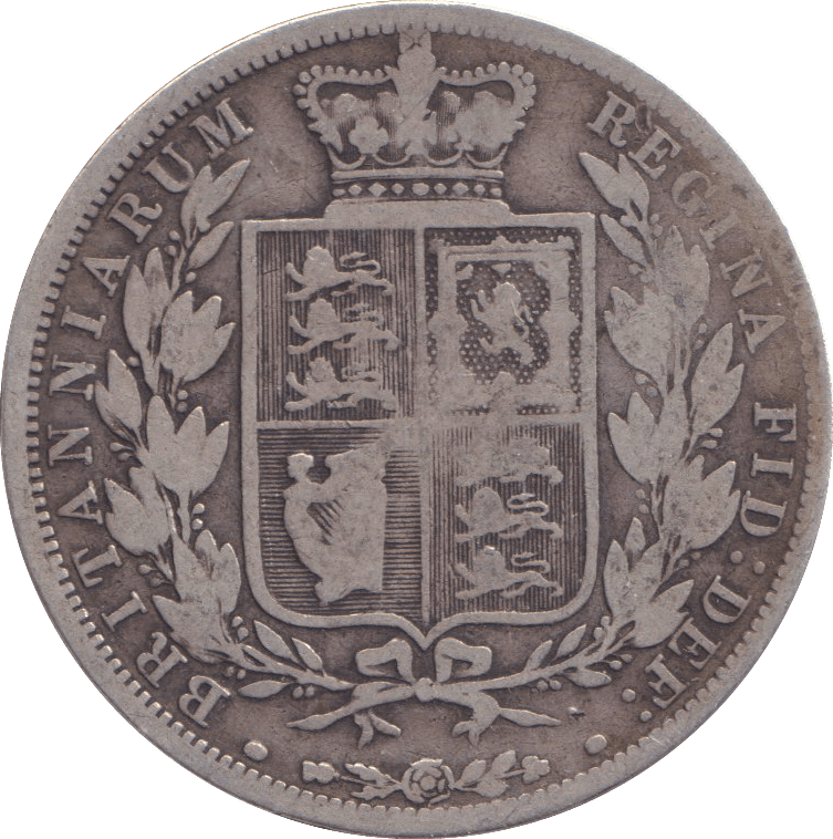 1883 HALFCROWN ( FINE ) - HALFCROWN - Cambridgeshire Coins