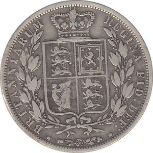 1883 HALFCROWN ( GF ) - HALFCROWN - Cambridgeshire Coins