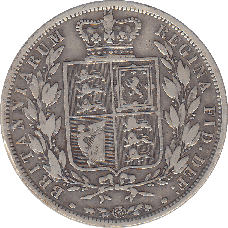 1883 HALFCROWN ( GF ) - HALFCROWN - Cambridgeshire Coins