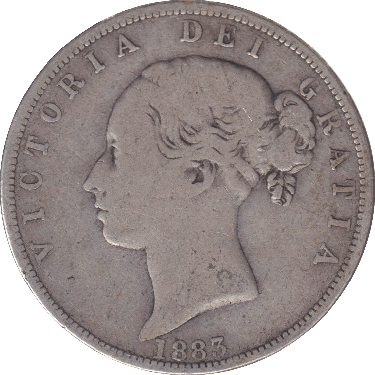 1883 HALFCROWN ( GF ) - HALFCROWN - Cambridgeshire Coins