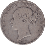 1883 HALFCROWN ( GF ) - HALFCROWN - Cambridgeshire Coins