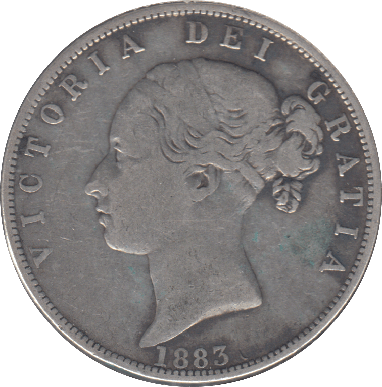 1883 HALFCROWN ( GF ) - HALFCROWN - Cambridgeshire Coins