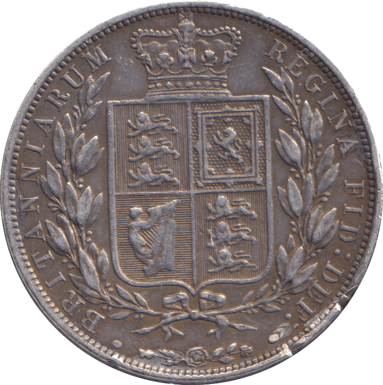 1883 HALFCROWN ( GVF ) - HALFCROWN - Cambridgeshire Coins
