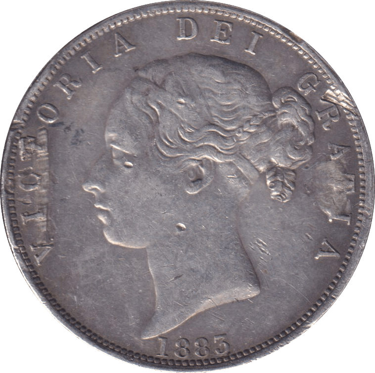 1883 HALFCROWN ( GVF ) - HALFCROWN - Cambridgeshire Coins