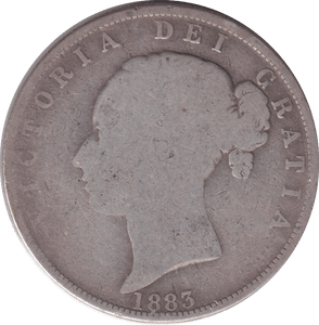 1883 HALFCROWN ( NF ) 7 - HALFCROWN - Cambridgeshire Coins