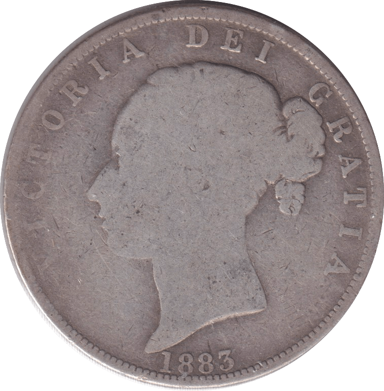 1883 HALFCROWN ( NF ) 7 - HALFCROWN - Cambridgeshire Coins