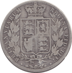 1883 HALFCROWN ( NF ) A - HALFCROWN - Cambridgeshire Coins