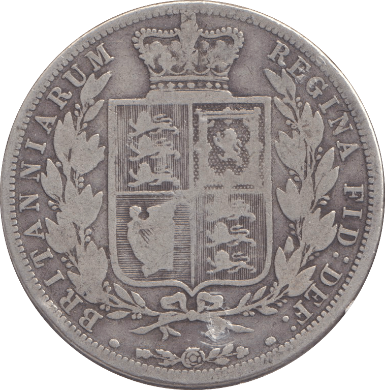 1883 HALFCROWN ( NF ) A - HALFCROWN - Cambridgeshire Coins