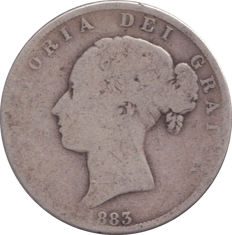 1883 HALFCROWN ( NF ) - HALFCROWN - Cambridgeshire Coins