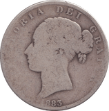 1883 HALFCROWN ( NF ) - HALFCROWN - Cambridgeshire Coins