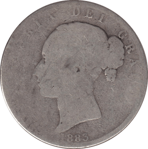 1883 HALFCROWN ( NF ) - HALFCROWN - Cambridgeshire Coins