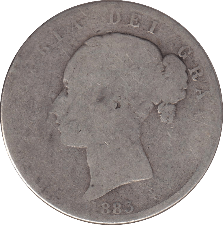 1883 HALFCROWN ( NF ) - HALFCROWN - Cambridgeshire Coins