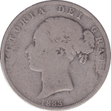 1883 HALFCROWN ( NF ) - HALFCROWN - Cambridgeshire Coins