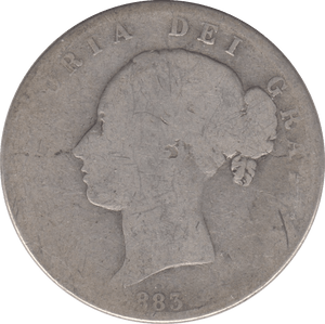 1883 HALFCROWN ( NF ) - HALFCROWN - Cambridgeshire Coins