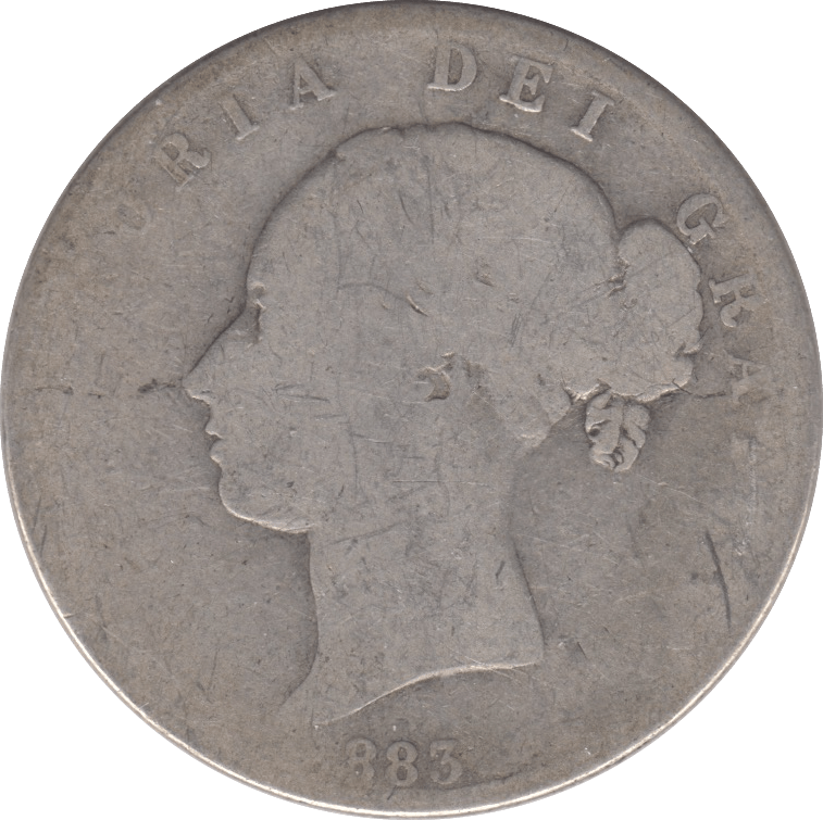 1883 HALFCROWN ( NF ) - HALFCROWN - Cambridgeshire Coins