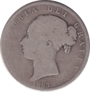 1883 HALFCROWN ( NF ) - HALFCROWN - Cambridgeshire Coins
