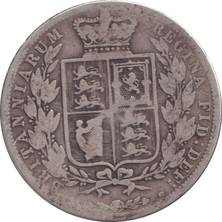 1883 HALFCROWN ( NF ) - HALFCROWN - Cambridgeshire Coins