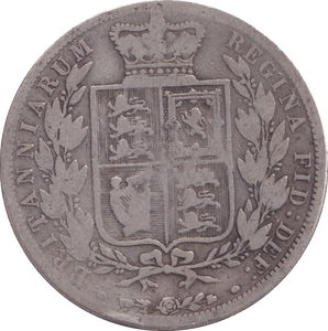 1883 HALFCROWN ( NF ) - Halfcrown - Cambridgeshire Coins