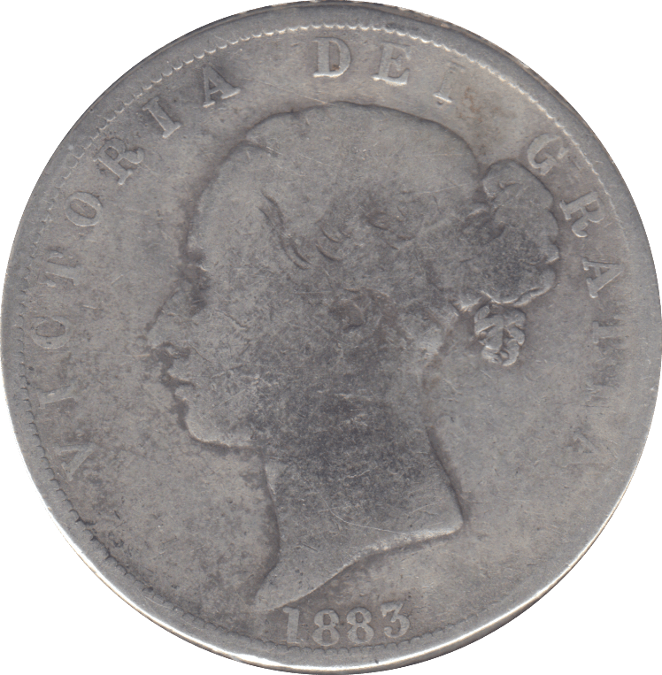 1883 HALFCROWN ( NF ) - HALFCROWN - Cambridgeshire Coins