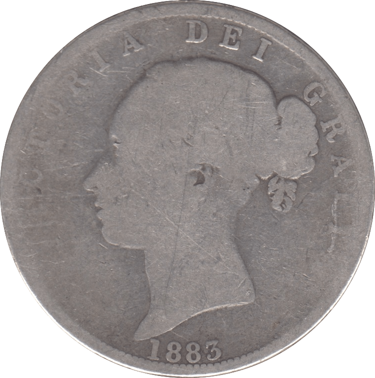 1883 HALFCROWN ( NF ) - HALFCROWN - Cambridgeshire Coins