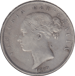 1883 HALFCROWN ( VF ) 3 - HALFCROWN - Cambridgeshire Coins