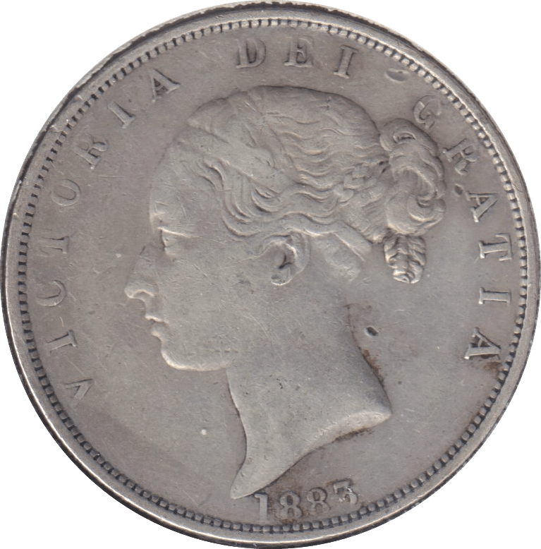 1883 HALFCROWN ( VF ) 3 - HALFCROWN - Cambridgeshire Coins