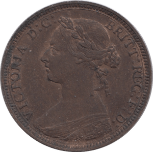 1883 HALFPENNY ( AUNC ) - Halfpenny - Cambridgeshire Coins