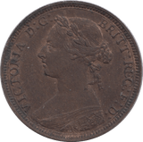 1883 HALFPENNY ( AUNC ) - Halfpenny - Cambridgeshire Coins